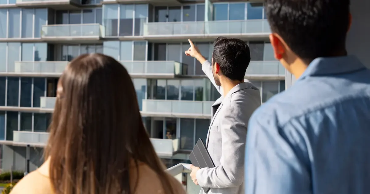 apresentando um lançamento imobiliário